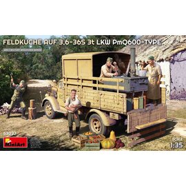 MiniArt MiniArt - Feldküche auf 3,6-36S 3t LKW PmQ600-Type - 1:35