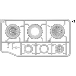 MiniArt Land Utility Tractor Standard N "Green" Mod. 1940-41 - 1:35