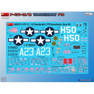 MiniArt Republic P-47D-15/16 Thunderbolt - "PTO" Razorbacks - 1:48