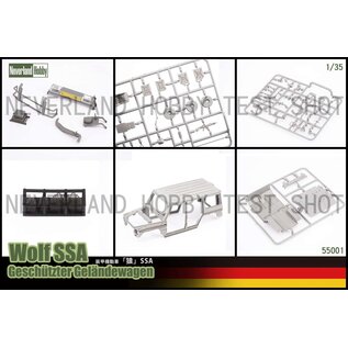 Neverland Hobby Wolf SSA (Sonder-Schutz-Ausstattung) - Geschützter Geländewagen - 1:35