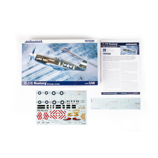 Eduard NAA P-51B/C Mustang Birdcage Canopy - Weekend Edition - 1:48