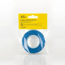 Heller Heller - Flexible Masking Tape Set (1, 2, 3 und 6mm x 18m)