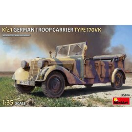 MiniArt MiniArt - Kfz.1 - German Troop Carrier Type 170VK - 1:35