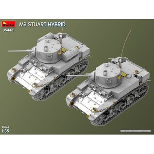 MiniArt M3 Stuart Hybrid - 1:35