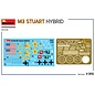 MiniArt M3 Stuart Hybrid - 1:35