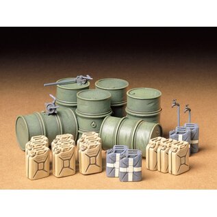 TAMIYA German Fuel Drum Set - 1:35