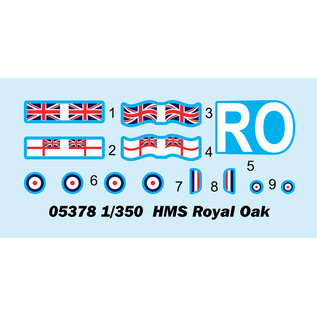 Trumpeter HMS Royal Oak - 1:350