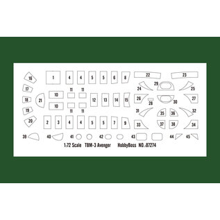 HobbyBoss Grumman TBF-1C Avenger - 1:72