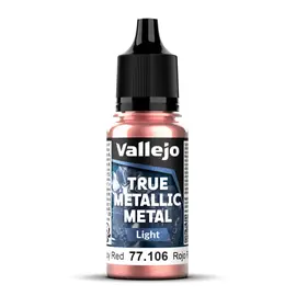 Vallejo Vallejo - Ruby Red - True Metallic Metal - Light