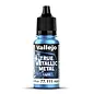 Vallejo Sapphire Blue - True Metallic Metal - Light