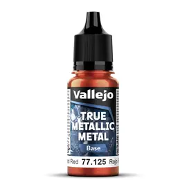 Vallejo Vallejo - Forged Red - True Metallic Metal - Base