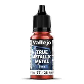 Vallejo Vallejo - Ruby Red - True Metallic Metal - Base
