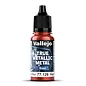 Vallejo Ruby Red - True Metallic Metal - Base