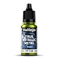 Vallejo Amber Green - True Metallic Metal - Base