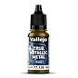 Vallejo Greenish Gold - True Metallic Metal - Base