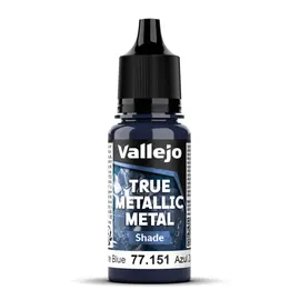 Vallejo Vallejo - Sapphire Blue - True Metallic Metal - Shade