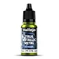 Vallejo Amber Green - True Metallic Metal - Airbrush