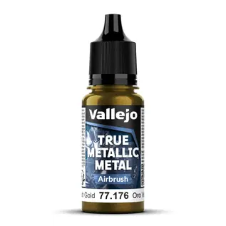 Vallejo Greenish Gold - True Metallic Metal - Airbrush