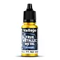 Vallejo Radiant Yellow - True Metallic Metal - Airbrush