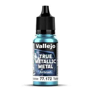 Vallejo Hydra Turquoise - True Metallic Metal - Airbrush
