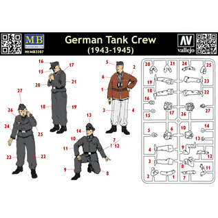Master Box German Tank Crew (1943-1945) - 1:35