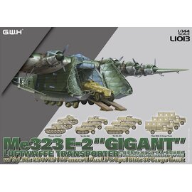 Great Wall Hobby  G.W.H. - Messerschmitt Me 323E-2 "Gigant" w/Sd.Kfz. 250/251 & Panzer II Ausf. F & Opel Blitz 3t Cargo Truck - 1:144