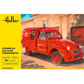 Heller Heller - Citroën 2CV AZU-B 250 Fourgonnette - 1:24