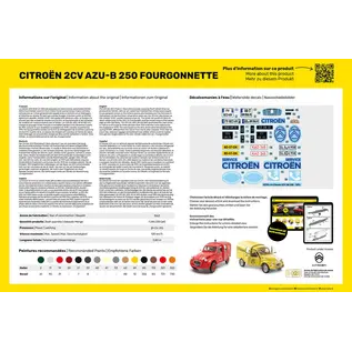 Heller Citroën 2CV AZU-B 250 Fourgonnette - 1:24