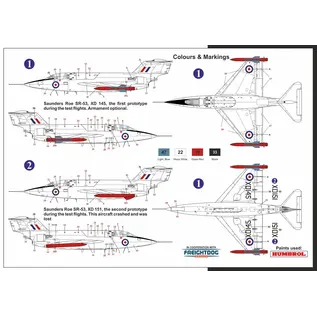 Kovozávody Prostějov Saunders Roe SR.53 "Prototype" - High Tech Limited - 1:72