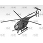 ICM Boeing (Hughes) MH-60J "Little Bird" - US Special Forces Helicopter - 1:48