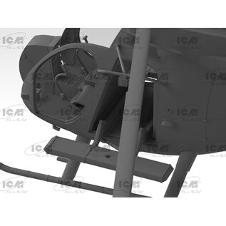 ICM Boeing (Hughes) MH-60J "Little Bird" - US Special Forces Helicopter - 1:48