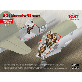 ICM B-26 Marauder US Crew - 1:48