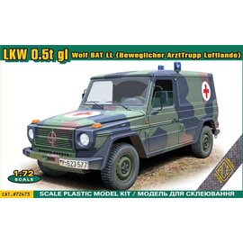ACE Model ACE - MB LKW 0,5t GL "Wolf" BAT LL - 1:72