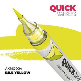 AK Interactive Quick Marker - Bile Yellow