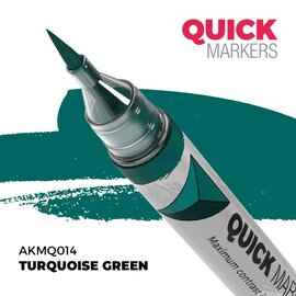 AK Interactive AK Interactive - Quick Marker - Turquoise Green