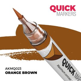 AK Interactive AK Interactive - Quick Marker - Orange Brown