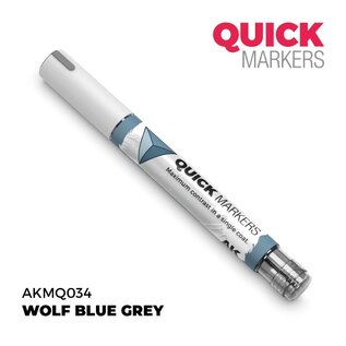 AK Interactive Quick Marker - Wolf Blue Grey
