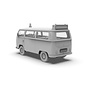 AK Interactive VW T2 Model 1967 Airport Bus - 1:35