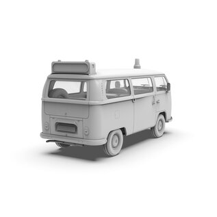 AK Interactive VW T2 Model 1967 Airport Bus - 1:35