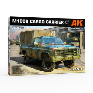 AK Interactive M1008 Troop Carrier with Tarp - 1:35