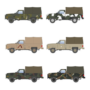 AK Interactive M1008 Troop Carrier with Tarp - 1:35