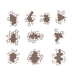 AK Interactive Basing Bits - Portal FX