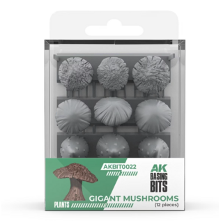 AK Interactive Basing Bits - Gigant Mushrooms