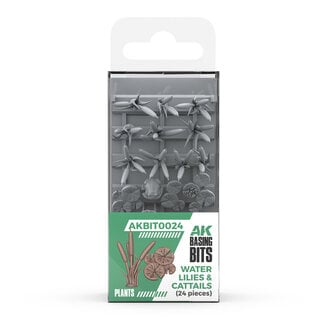 AK Interactive Basing Bits - Water Lilies & Cattails
