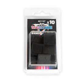 AK Interactive AK Interactive - Square Base 25x25mm - 10 Units