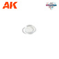 AK Interactive Clear Hollow Bases 25mm - 10 Units