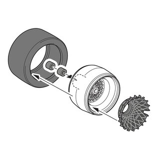 TAMIYA 1978 Ford Zakspeed Capri Turbo - 1:24