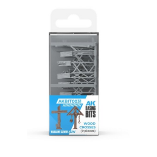 AK Interactive Basing Bits - Wood Crosses