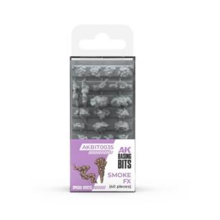 AK Interactive Basing Bits - Special Effects - Smoke FX