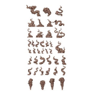 AK Interactive Basing Bits - Special Effects - Smoke FX